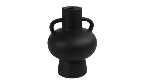 [Amphora rd Debbie black] Amphore Dora noire mat